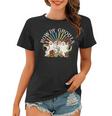 Howdy Ghouls Retro Sunshine Funny Ghosts Halloween Western Halloween Funny Gifts Women T-shirt