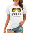 Hello Summer We Are On A Break Teacher Summer Sunglasses Women T-shirt