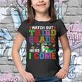 Dinosaur Back To School Watch Out 3Rd Grade Here I Come 3Rd Grade Gifts Youth T-shirt