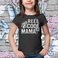 Distressed Reel Cool Mama Fishing Mothers Day Gift For Womens Gift For Women Youth T-shirt