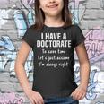 Doctorate Phd Psyd Graduation Gift - Funny Youth T-shirt