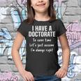 Doctorate Phd Psyd Graduation Gift - Funny Youth T-shirt
