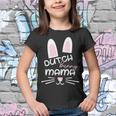 Dutch Rabbit Mum Rabbit Lover Gift For Women Youth T-shirt
