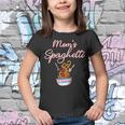 Funny Moms Spaghetti And Meatballs Meme Mothers Day Food Gift For Women Youth T-shirt