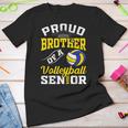 Proud Brother Of A Volleyball Senior 2024 Graduation Youth T-shirt