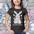 Rabbit Mum Design Cute Bunny Outfit For Girls Gift For Women Youth T-shirt