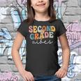 Retro Second Grade Vibes 2Nd Grade Team First Day Of School Youth T-shirt