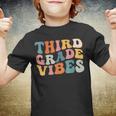 3Rd Grade Vibes Back To School Retro Third Grade Teachers 3Rd Grade Gifts Youth T-shirt