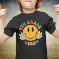 6Th Grade Vibes Happy Face Groovy Student 1St Day Of School Happy Gifts Youth T-shirt 6Th Grade Vibes Happy Face Groovy Student 1St Day Of School Happy Gifts Youth T-shirt