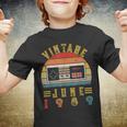 Born In June Vintage Video Game Gamer 1989 30Th Birthday Youth T-shirt