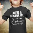 Doctorate Phd Psyd Graduation Gift - Funny Youth T-shirt