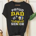 Proud Dad Of A Volleyball Senior 2024 Dad Graduation Youth T-shirt