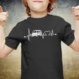 School Bus Driver Heartbeat Funny Cool Loves Gift Youth T-shirt