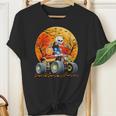 Skeleton Monster Truck Moon Candy Toddler Boys Halloween Youth T-shirt