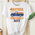 Brother Of The Pumpkin Truck 1St Birthday Boy Family Youth T-shirt