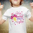 Kids Little Miss Pre-K Cutie Back To School Pre-K Baby Girl Top Youth T-shirt