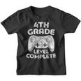 4Th Grade Level Complete Fourth Grade Graduation Youth T-shirt 4Th Grade Level Complete Fourth Grade Graduation Youth T-shirt