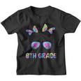 Hello 8Th Grade Bun Girl Back To School First Day Youth T-shirt