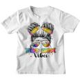 First Day Of 3Rd Grade Vibes Back To School Messy Bun Girls 3Rd Grade Gifts Youth T-shirt