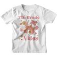 Seventh Grade Vibes Retro 7Th Grade Back To School First Day Retro Gifts Youth T-shirt