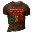 Fathers Birthday Im An Anime Dad Fathers Day Otaku Gift For Women 3D Print Casual Tshirt Brown
