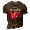 Funny Embarrassing Dad In Girl Colors Happy Fathers Day Gift For Women 3D Print Casual Tshirt Brown
