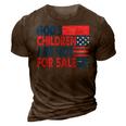 Gods Children Are Not For Sale Retro Trendy Quotes Quotes 3D Print Casual Tshirt Brown