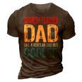 Spanish Teacher Dad Like A Regular Dad But Cooler Gift For Mens Gift For Women 3D Print Casual Tshirt Brown