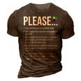 Stop Questioning My Parenting Skills Autistic Mom Dad Autism 3D Print Casual Tshirt Brown