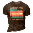 Transgender Support Funny Trans Dad Mom Lgbt Ally Pride Flag Gift For Womens Gift For Women 3D Print Casual Tshirt Brown