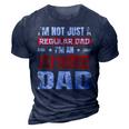 Anime Dad Fathers Day Im Not A Regular Dad Im An Anime Dad Gift For Women 3D Print Casual Tshirt Navy Blue
