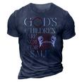 Gods Children Are Not For Sale Jesus Christ Christian Women Christian Gifts 3D Print Casual Tshirt Navy Blue