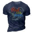Reel Cool Mama Fishing Mothers Day For Womens Gift For Women 3D Print Casual Tshirt Navy Blue