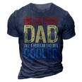 Roller Derby Dad Like A Regular Dad But Cooler Gift For Mens Gift For Women 3D Print Casual Tshirt Navy Blue
