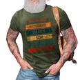 A Father Is Husband Daddy Son Protector Hero Fathers Day 3D Print Casual Tshirt Army Green