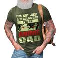 Anime Fathers Birthday Im An Anime Dad Funny Fathers Day Gift For Women 3D Print Casual Tshirt Army Green