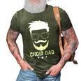 Choir Dad Of A Choir Member Beard Choir Father Gift For Mens 3D Print Casual Tshirt Army Green