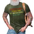 Ive Never Been Fondled By Donald Trump But Joe Biden 3D Print Casual Tshirt Army Green