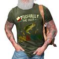 Ofishally The Best Mama Fishing Rod Mommy Funny Mothers Day Gift For Women 3D Print Casual Tshirt Army Green