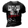 Anime Fathers Birthday Im An Anime Dad Funny Fathers Day Gift For Women 3D Print Casual Tshirt Vintage Black