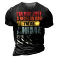 Anime Fathers Birthday Im An Anime Dad Funny Retro Vintage Gift For Women 3D Print Casual Tshirt Vintage Black