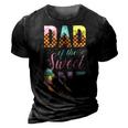 Dad Of The Sweet One Ice Cream 1St First Birthday Family Gift For Mens 3D Print Casual Tshirt Vintage Black