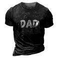 Dad Outer Space Daddy Planet Birthday Fathers Day Gift For Womens Gift For Women 3D Print Casual Tshirt Vintage Black