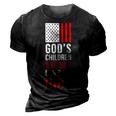 Funny Gods Children Are Not For Sale 3D Print Casual Tshirt Vintage Black