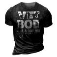 Funny Veteran Fathers Day Quote Vet Bod Like A Dad Bod 3D Print Casual Tshirt Vintage Black