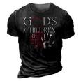 Gods Children Are Not For Sale For Children Family 3D Print Casual Tshirt Vintage Black