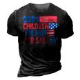 Gods Children Are Not For Sale Retro Trendy Quotes Quotes 3D Print Casual Tshirt Vintage Black