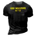 Missouri Veterans Day Memorial Day Father Grandpa Dad Son Gift For Women 3D Print Casual Tshirt Vintage Black