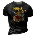 Moms Spaghetti Food Lovers Mothers Day Novelty Gift For Women 3D Print Casual Tshirt Vintage Black