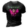My Embarrassing Dad Happy Fathers Day Gift For Women 3D Print Casual Tshirt Vintage Black